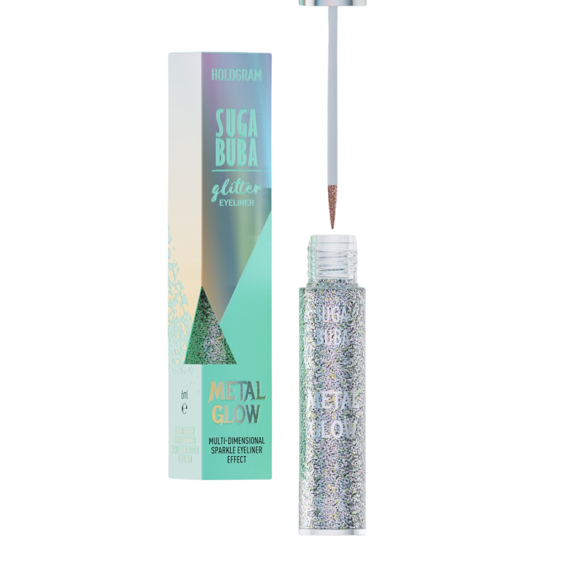 Блестяща очна линия Hologram metal glow
Shimmering eyeliner Hologram metal glow
SUGA BUBA