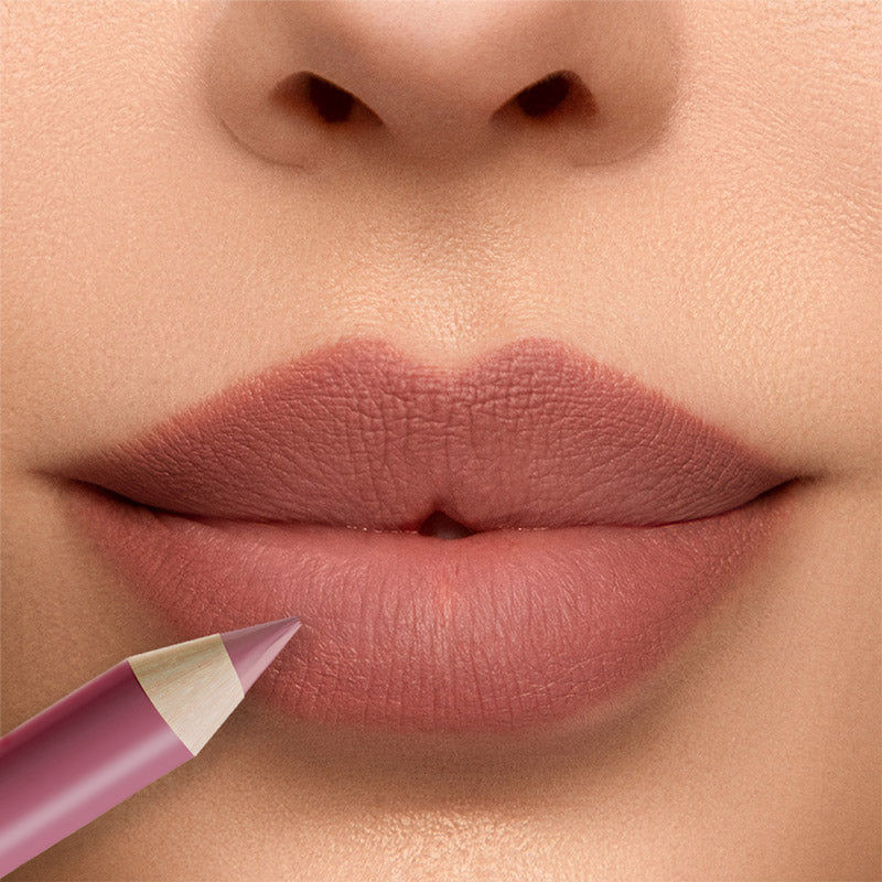 Молив за устни с подхранващо действие с кокосово масло Nude burgundy | Nourishing lipliner pencil with coconut oil | SUGA BUBA