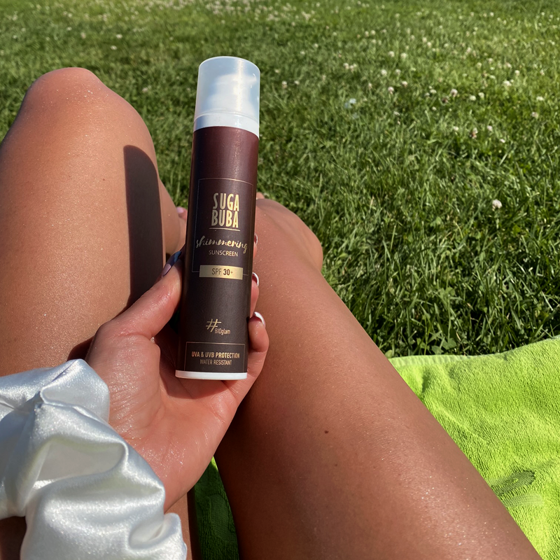 Био блестящ слънцезащитен лосион SPF 30+ Invisible zinc
Bio shimmering sunscreen SPF 30+ with invisible zinc
SUGA BUBA
