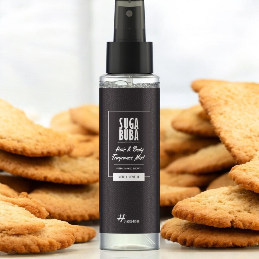 Парфюмен спрей за коса и тяло с аромат на бисквитки Cookies hair & body fragrance mist SUGA BUBA