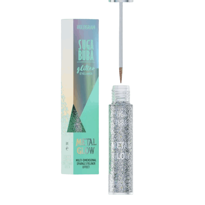 Блестяща очна линия Hologram metal glow
Shimmering eyeliner Hologram metal glow
SUGA BUBA