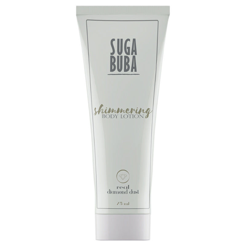 Блестящ лосион за тяло с диамантен прах Shimmering body lotion with diamond dust
SUGA BUBA