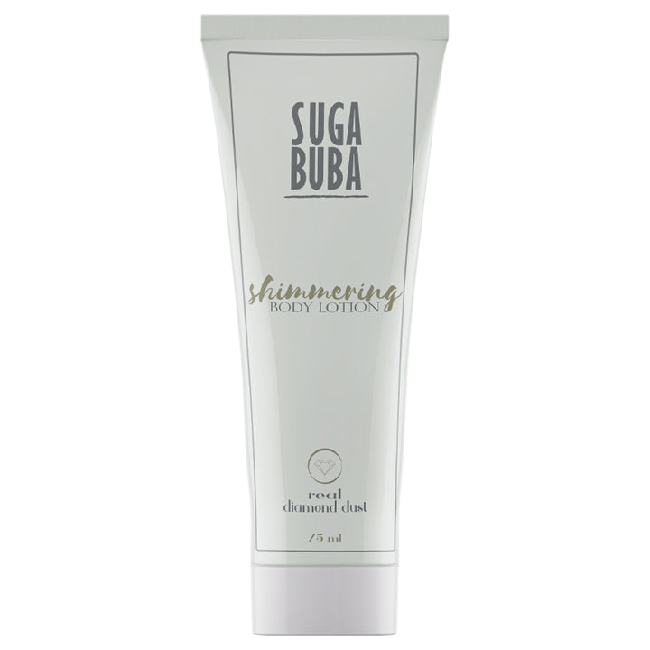 Блестящ лосион за тяло с диамантен прах Shimmering body lotion with diamond dust
SUGA BUBA