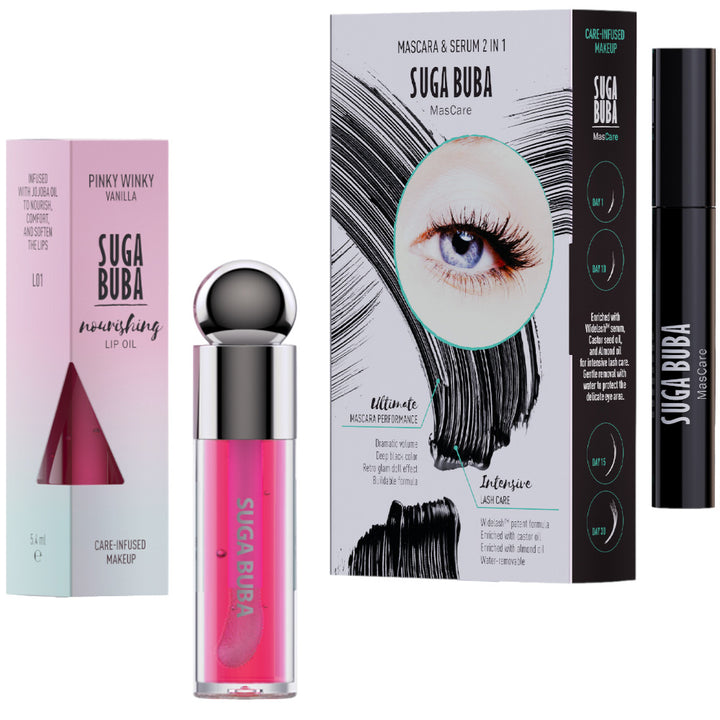 Сет Спирала MasCare и Олио за устни Vanilla Pinky winky